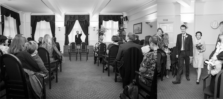 Wedding photography for Ealing Town Hall